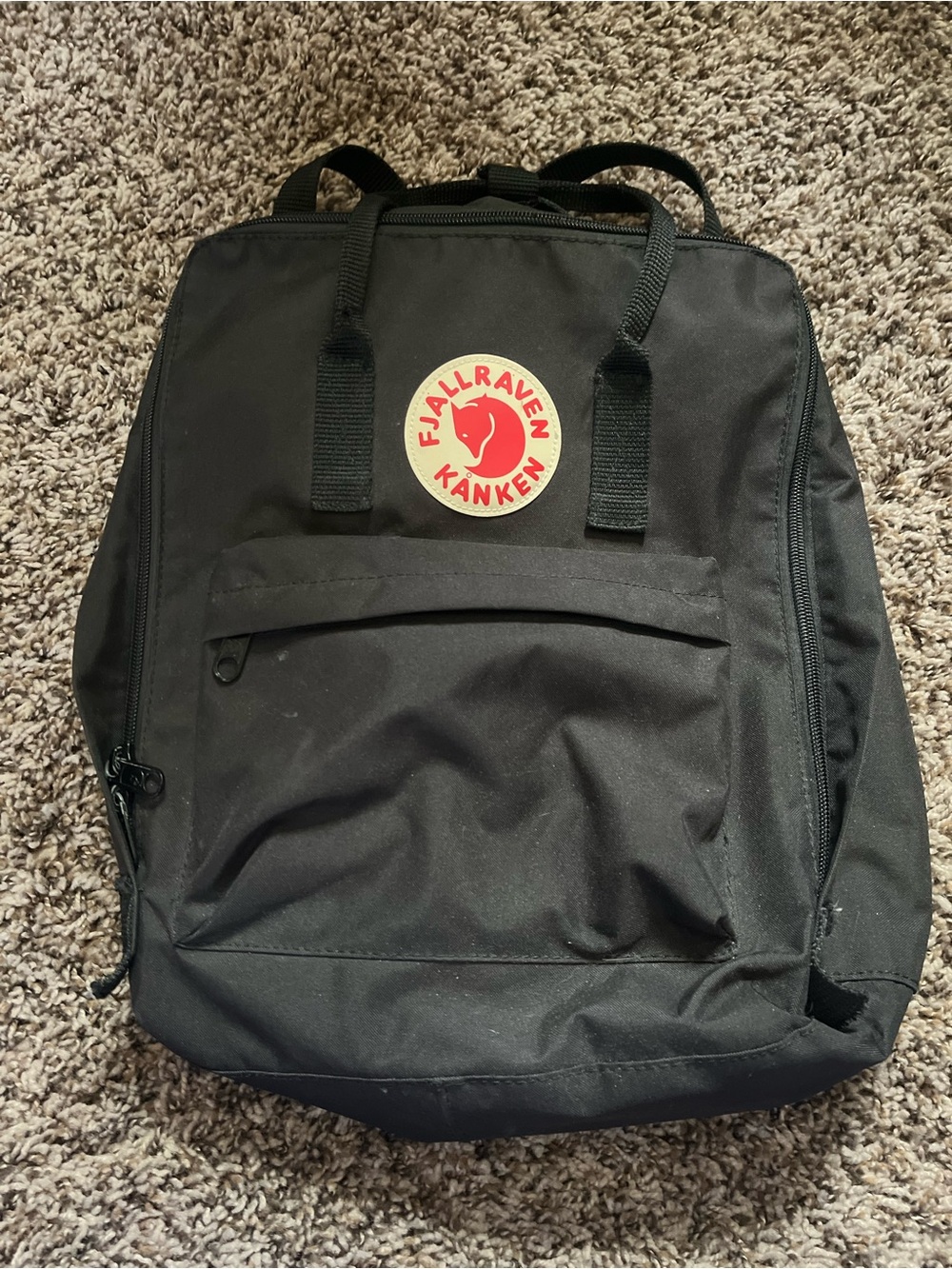 Kånken Black Backpack